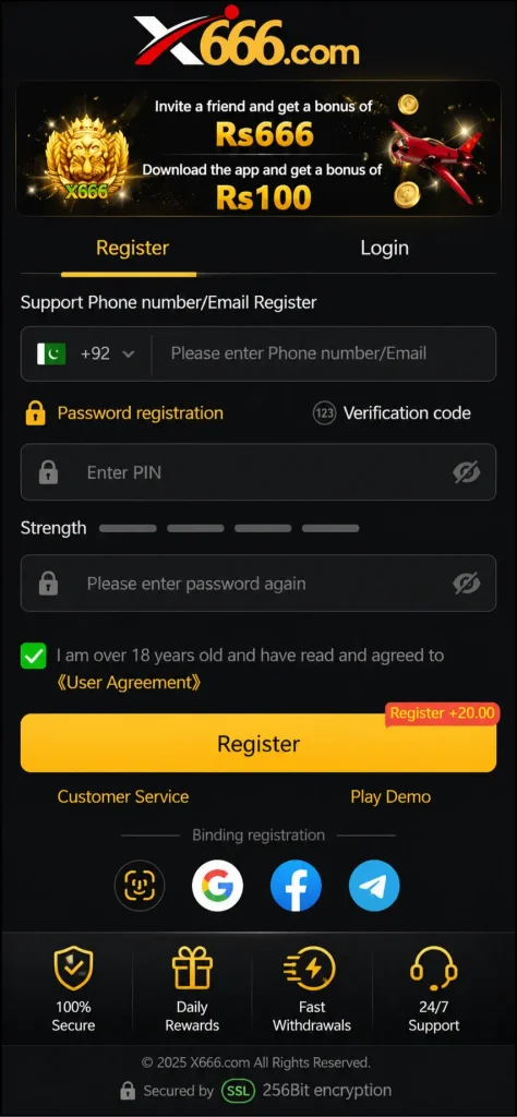X666 Register